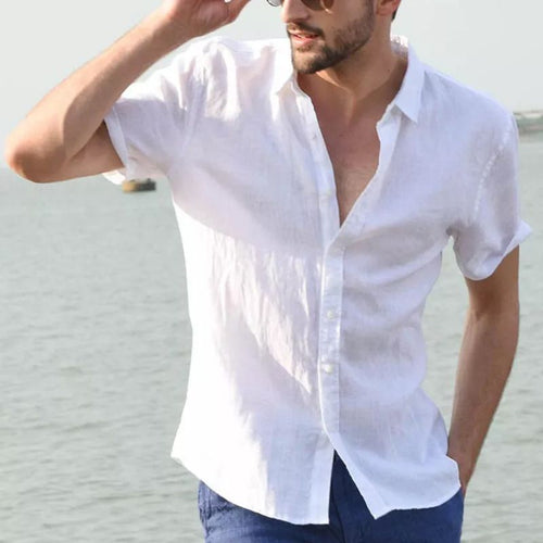 Men's Lightweight Linen Shirt Amarae