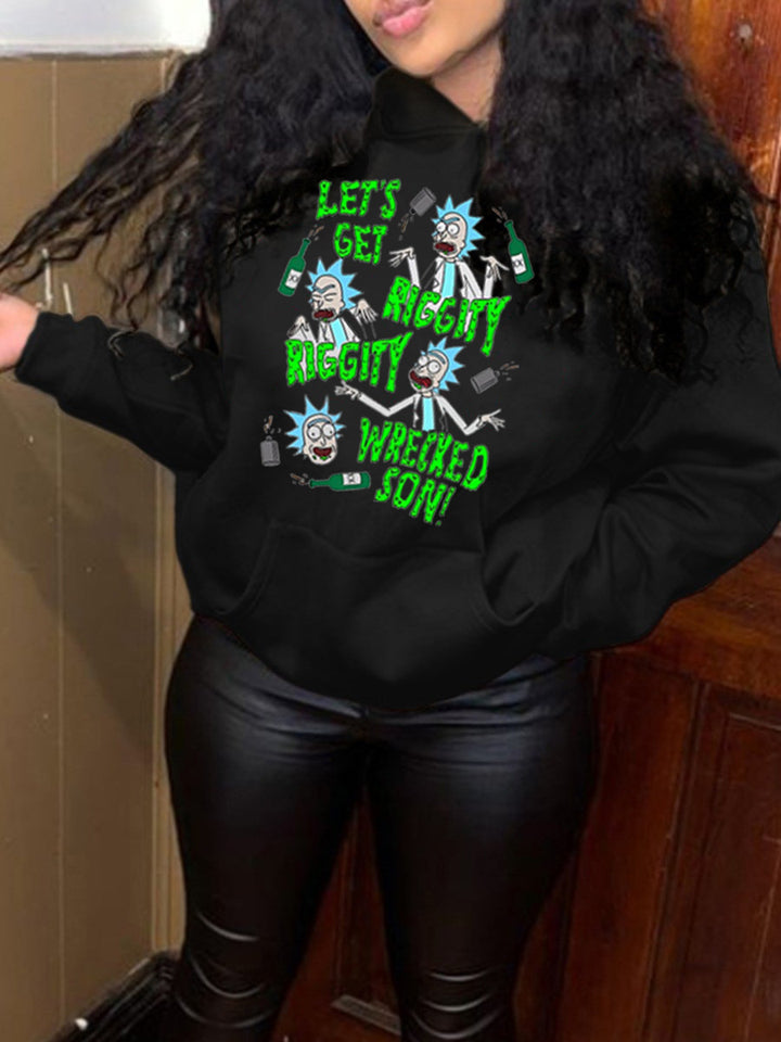 Men's Hoodie with Original Graphic Design Lune London
