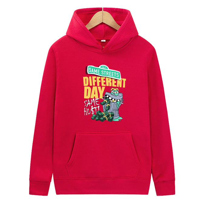 Hooded sweatshirt for women with creative print Amarae