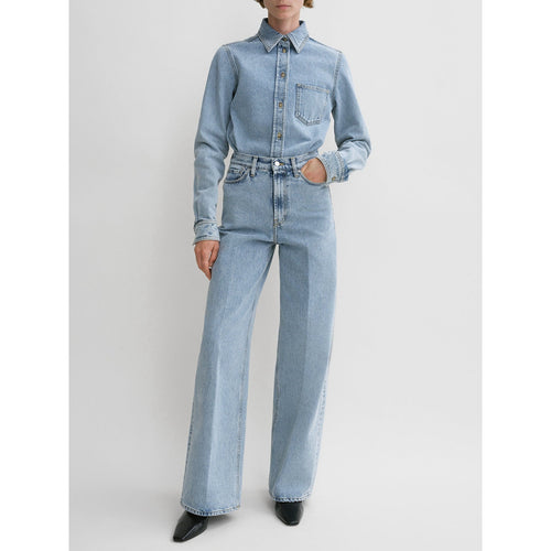 High-waisted jeans for women, loose fit Amarae