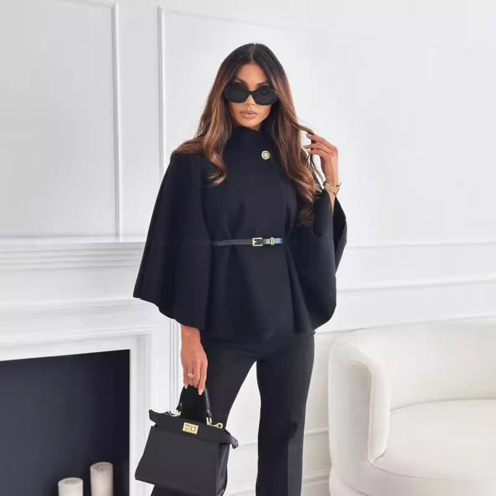 Chic and stylish women's wrap blouse