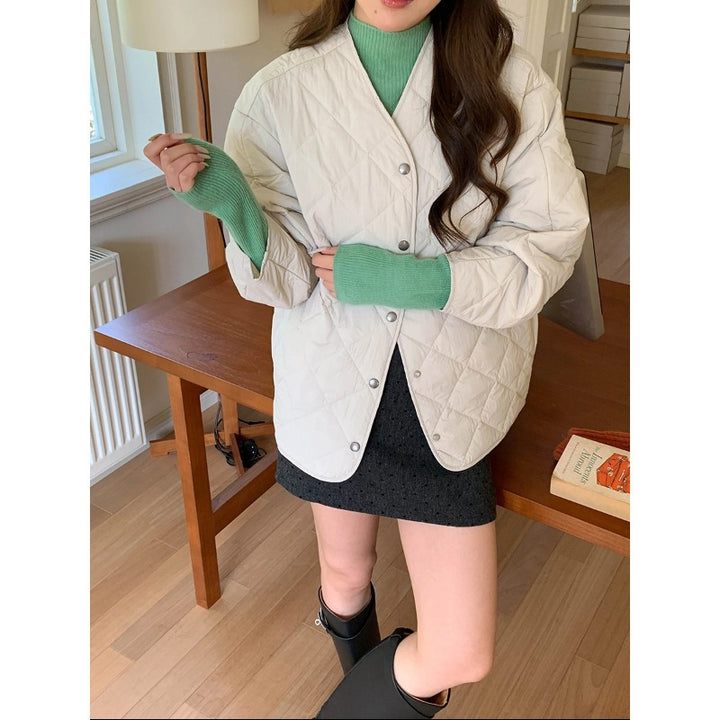 Women's Quilted Casual Jacket Chic & Stil