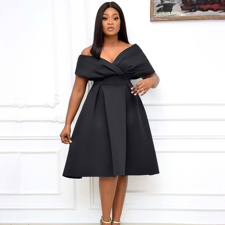 Wrap dress for women with a fluid cut and practical pockets Lune London