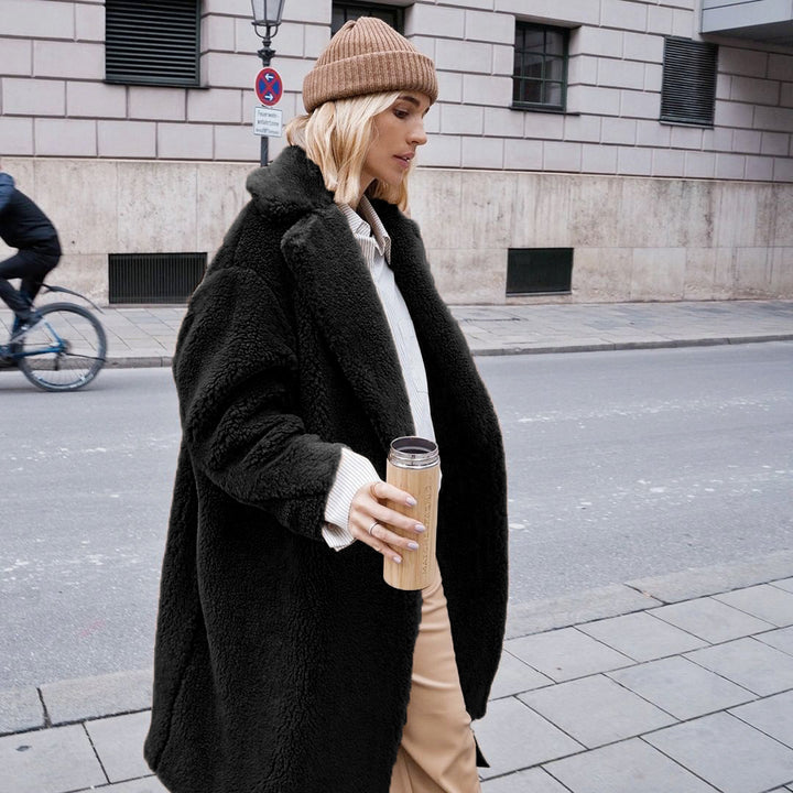 Chic and Stylish Women's Trendy Teddy Coat
