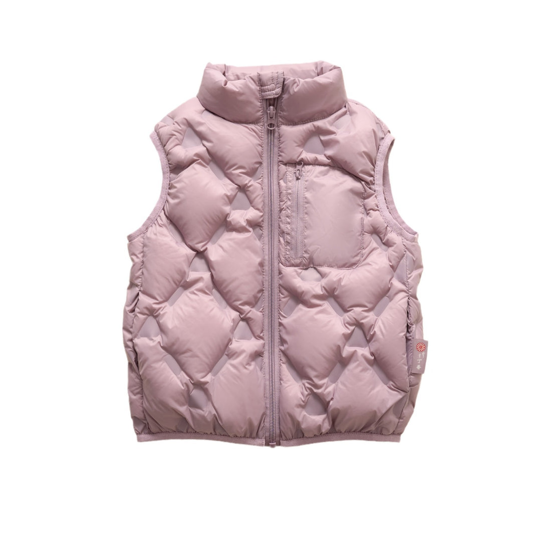Ladies lightweight quilted jacket with high collar Lune London