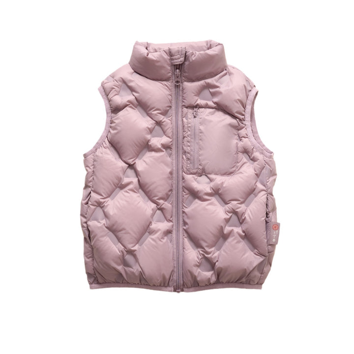 Ladies lightweight quilted jacket with high collar Lune London