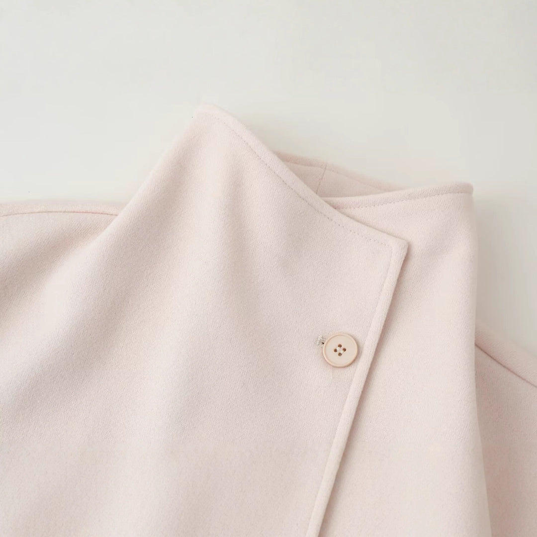Stylish wool jacket for women with double-breasted buttons Lune London