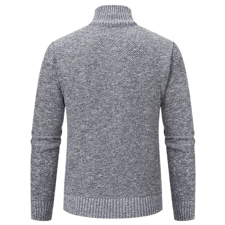Veste matelassée stylée pour homme avec matériau supérieur texturé et col haut Lune London