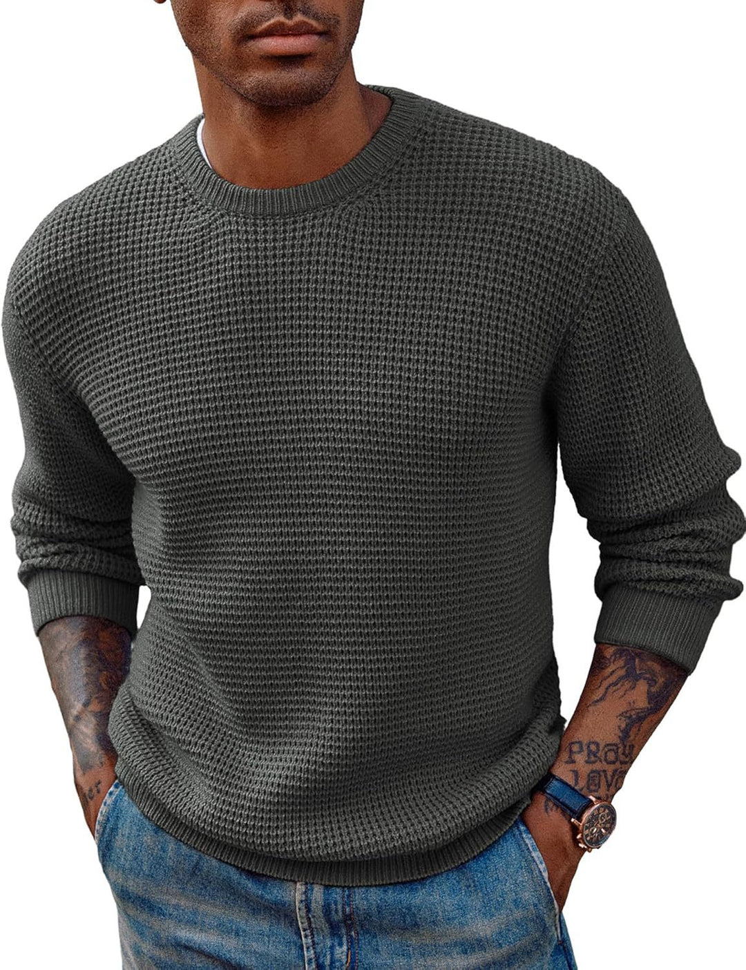 Men's Structured Chic Sweater