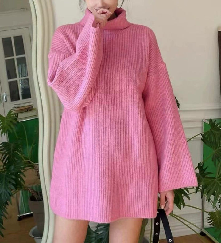 Ladies Chunky Knit Sweater Lune London