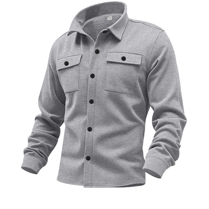 Trendy work jacket for men with practical chest pockets Lune London