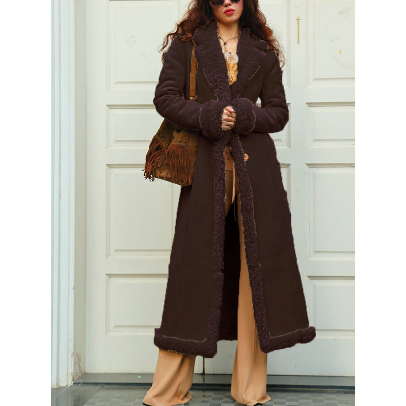Luxury faux fur coat for ladies Lune London