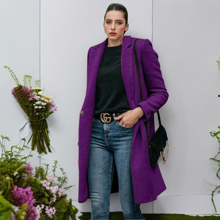 Ladies elegant and comfortable wool coat Amarae