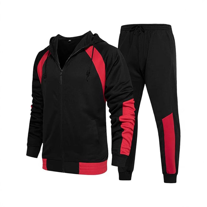Men's sports top with functional zipper and elastic cuffs Lune London