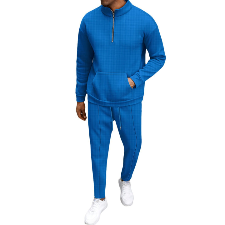 Men's sports leisure set with zipper and practical pockets Amarae
