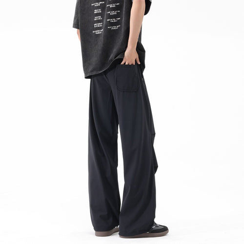Loose sports pants for men with a remarkable draped design Amarae