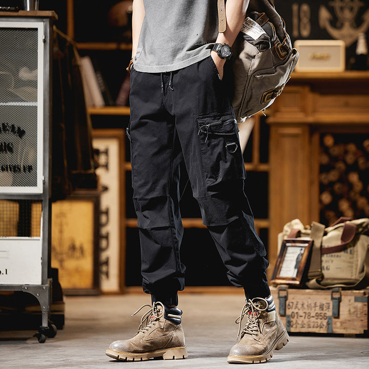 Multi-functional cargo pants for men Lune London
