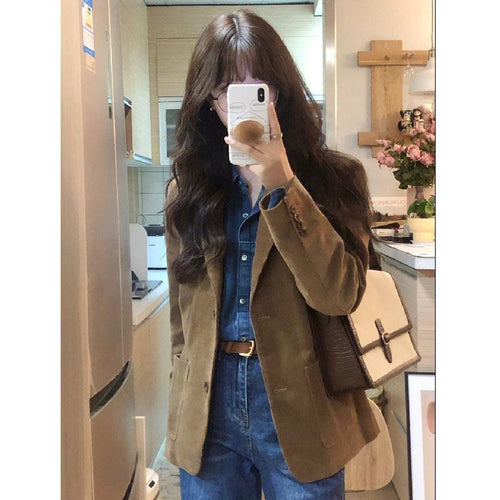 Blazer à cordon tendance pour femmes Chic & Stil