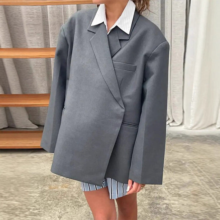 Oversized Blazer Jacket for Women with Practical Pockets Lune London