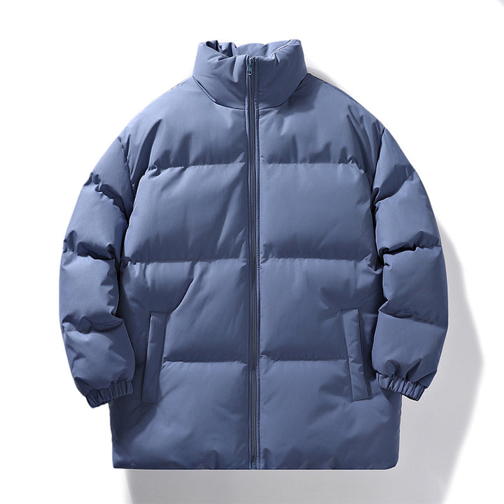 Women's down jacket with high collar and practical zipper Amarae