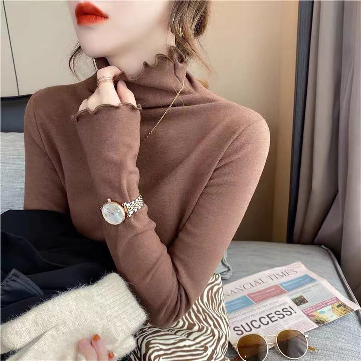 Women's elegant knitted top with ribbed texture Chic & Stil