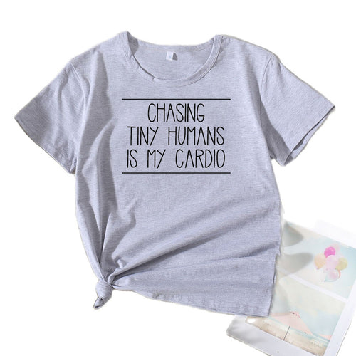 Amarae Casual Parenting Quote T-shirt for Women