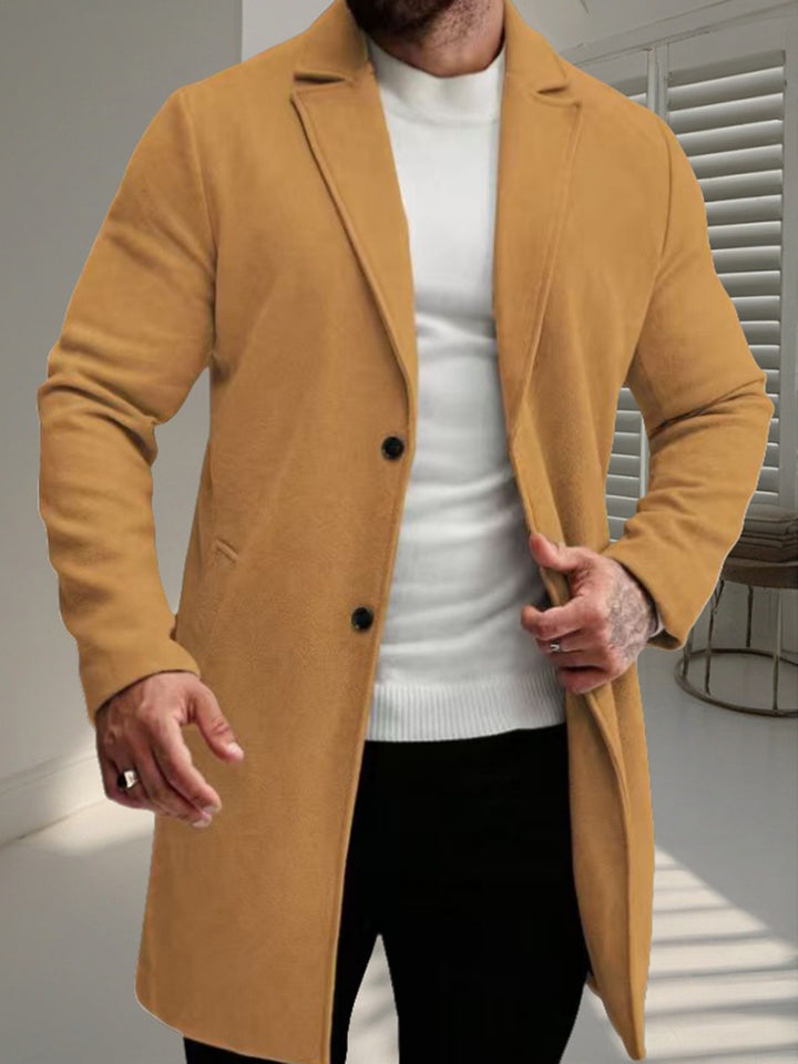 Elegant wool coat for men Lune London