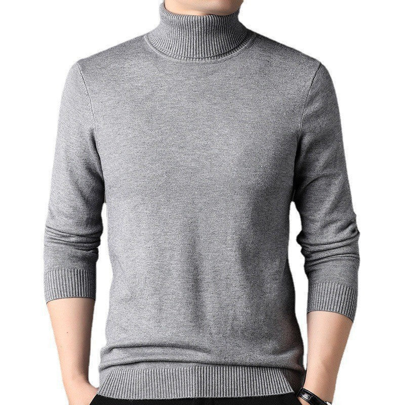 Lune London | Men's fitted sweater with turtleneck