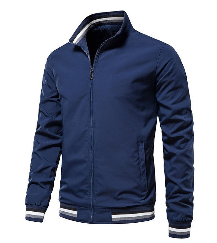Elegant bomber jacket for men with elastic cuffs Lune London