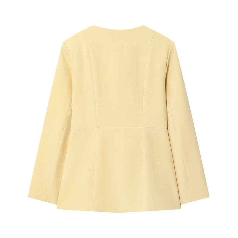 Women's elegant blazer with structured pockets Lune London