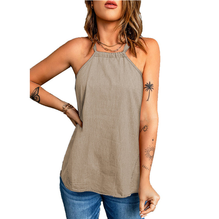 Women's lightweight summer top with spaghetti straps Amarae