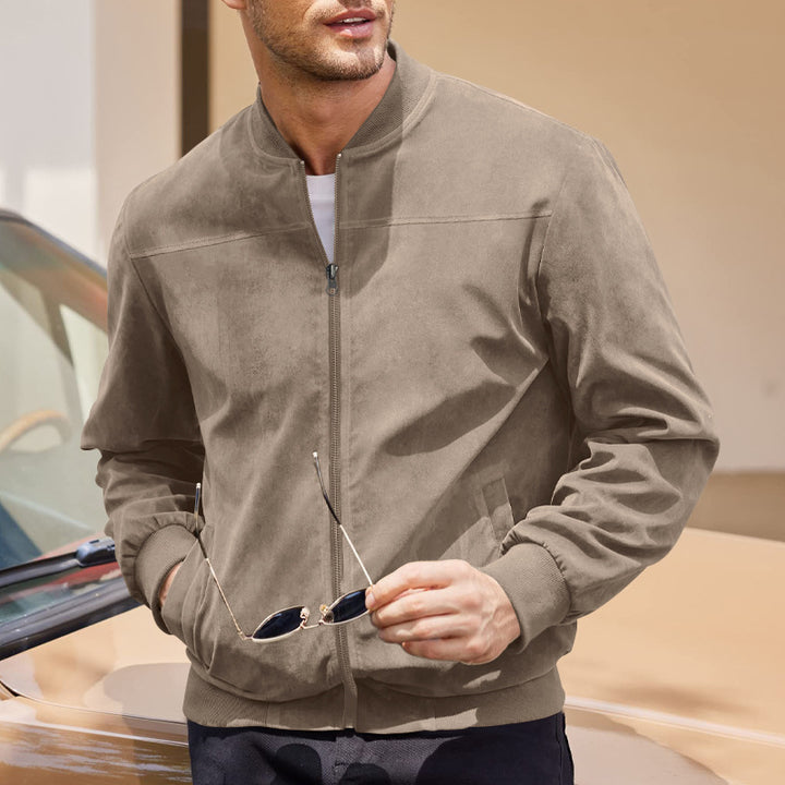 Casual track jacket for men with a sporty design and practical pockets Lune London