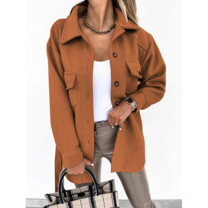 Casual long sleeve jacket for women with pockets Lune London