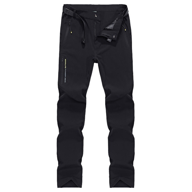 Women's Stretch Softshell Outdoor Pants with pre-shaped knees, adjustable waistband and zippered pockets Amarae