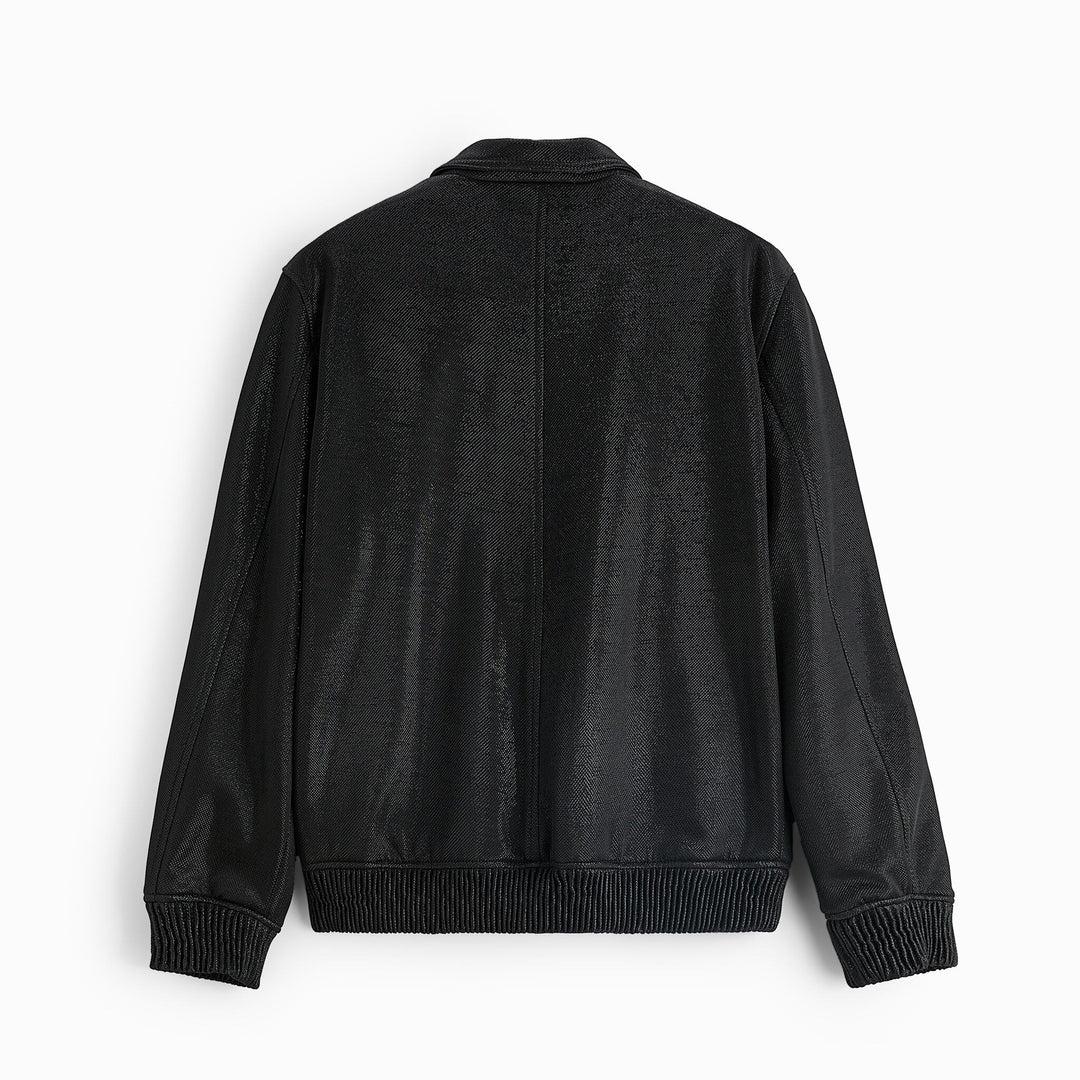 Men's lightweight field jacket made of technical material with applied flap pockets and stand-up collar Amarae