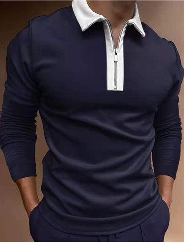 Sports sweater for men with stylish high collar Amarae