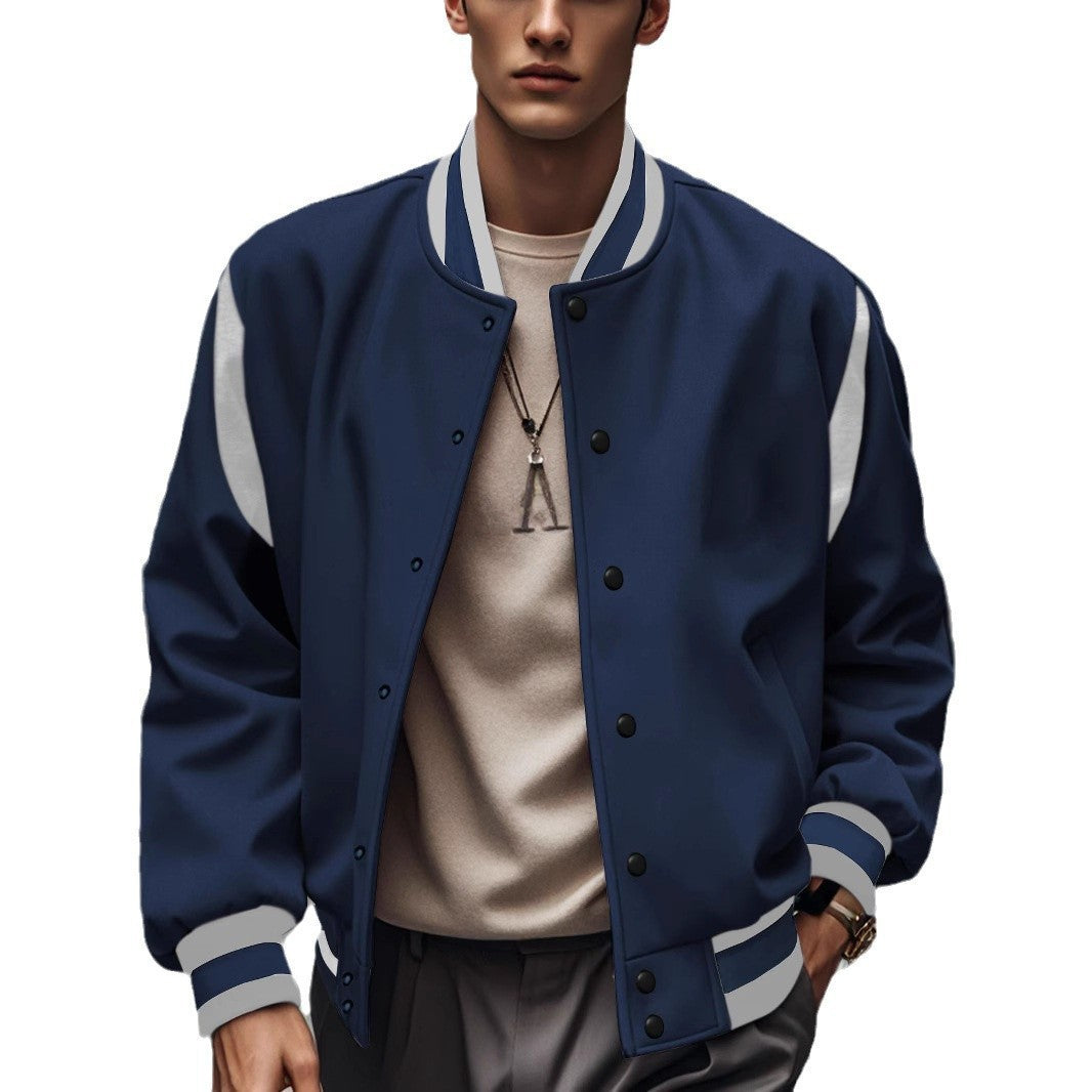 Men's bomber jacket with contrasting sleeves Lune London