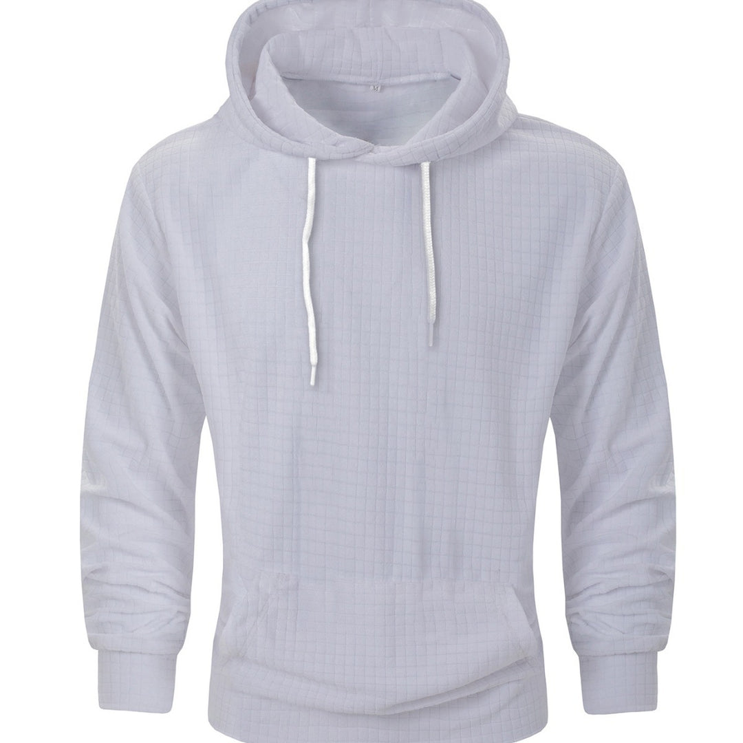 Men's casual hoodie with a fine texture design Amarae