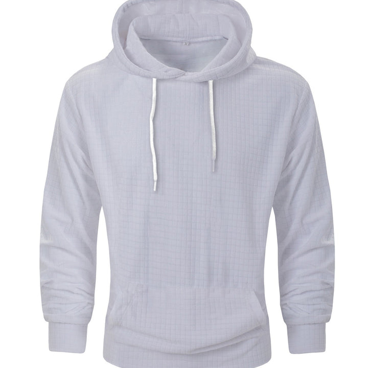 Men's casual hoodie with a fine texture design Amarae