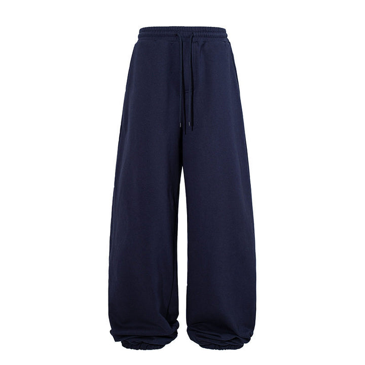 Women's extra-wide palazzo sweatpants with high comfort waistband and balloon hem