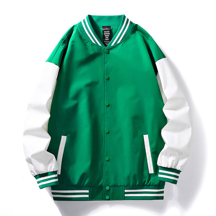 Sporty bomber jacket for men with contrasting sleeves Lune London