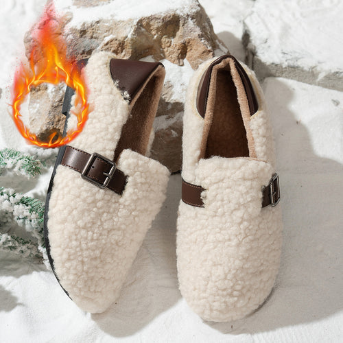 Indoor shoes for women with a plush lining Amarae