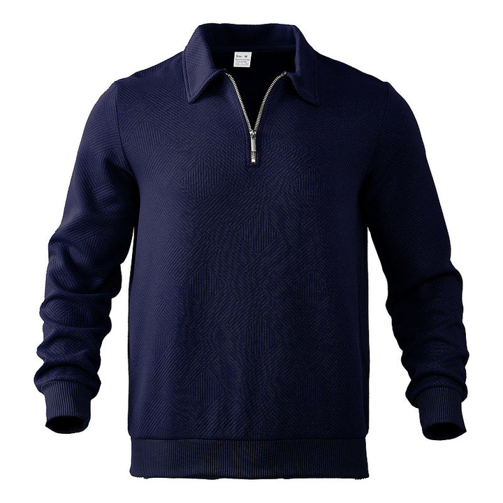 Women turtleneck sweater with zipper Lune London