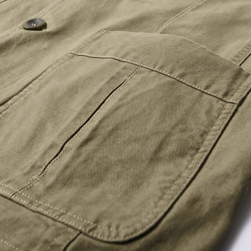 Trendy cotton jacket for men with practical pockets Lune London