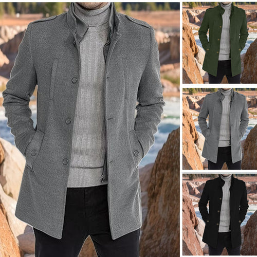 Trendy coat for men with practical pockets Amarae