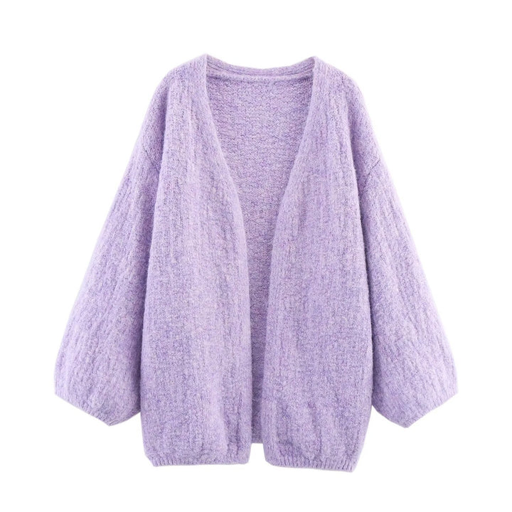 Lune London thick knit cardigan for women
