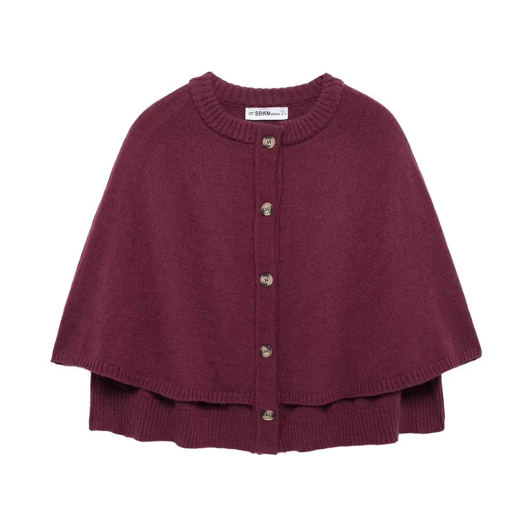 Ladies Wool Cape Lune London