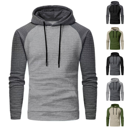 Men's hoodie with textured design and modern cut Amarae