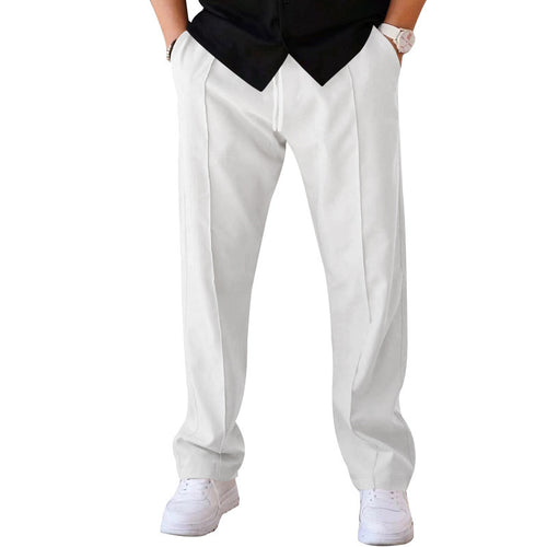 Stylish casual pants for men with a straight cut and comfortable pockets Amarae
