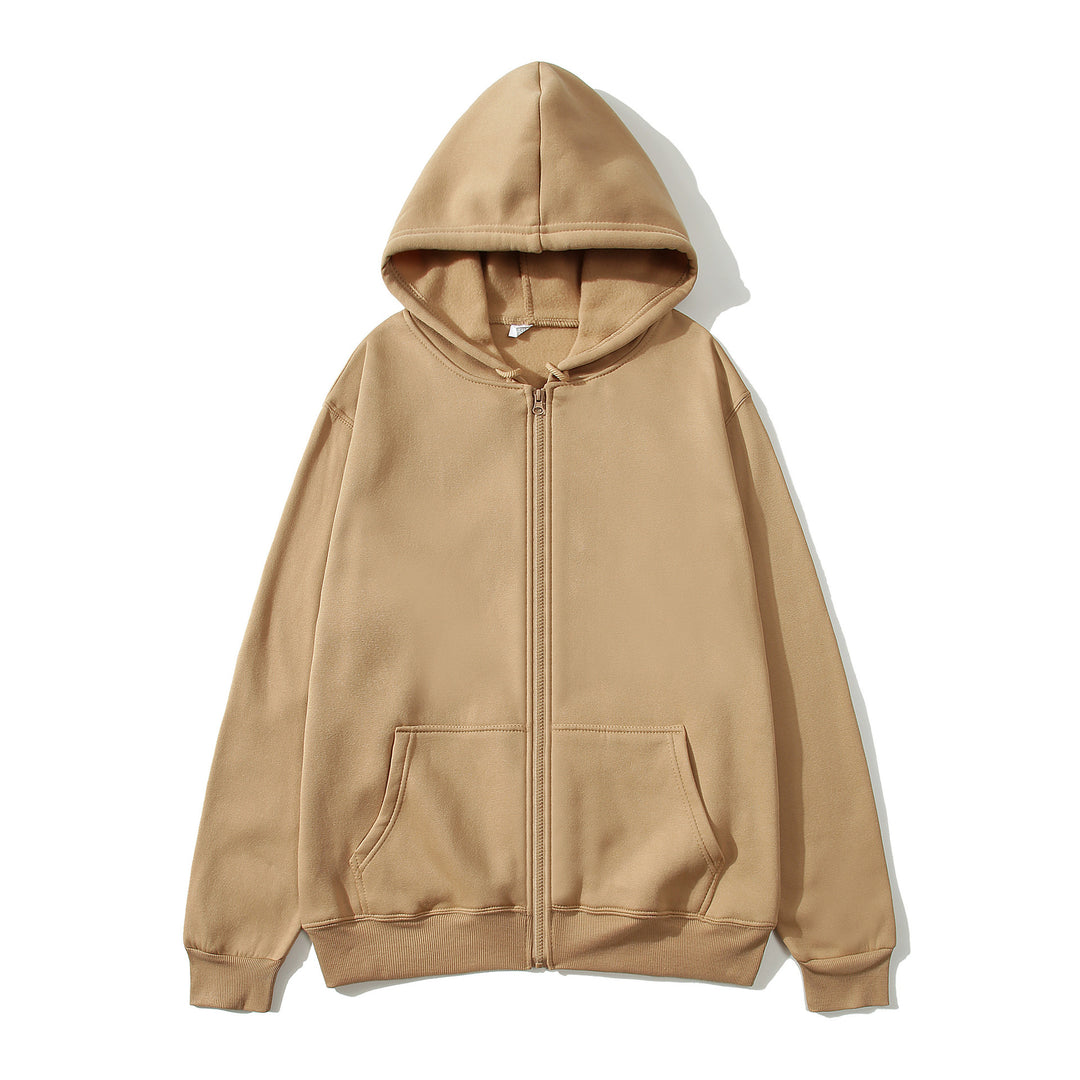Comfortable hooded jacket for ladies with zipper and large pockets Lune London